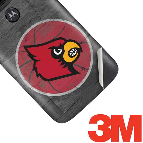 University of Louisville Cardinals Basketball Moto E5 Play Skin